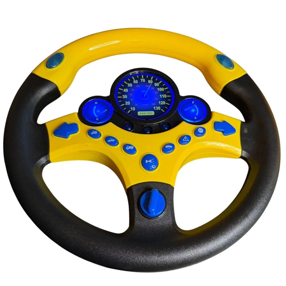Coherny Learning Simulate Driver Steering Wheel‎ Toy with Sounds and Lights